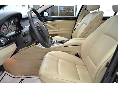 11 BMW 535i PREMIUM 35K COLD WEATHER NAVIGATION MOONROOF LEATHER XENON BLUETOOTH, image 40