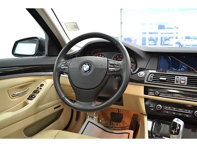 11 BMW 535i PREMIUM 35K COLD WEATHER NAVIGATION MOONROOF LEATHER XENON BLUETOOTH, image 46