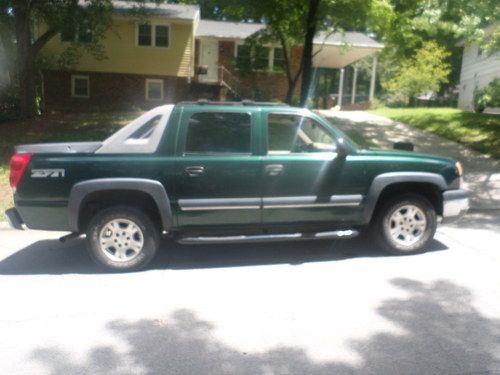 2004 chevrolet avalanche 1500 z71 crew cab pickup 4-door 5.3l