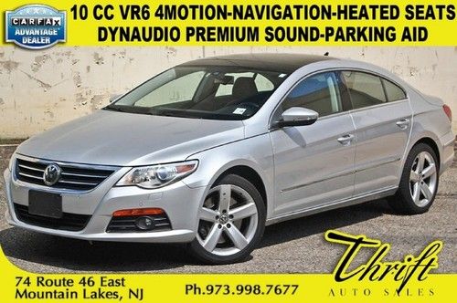 10 cc vr6 4motion-navigation-heated seats-dynaudio premium sound-parking aid