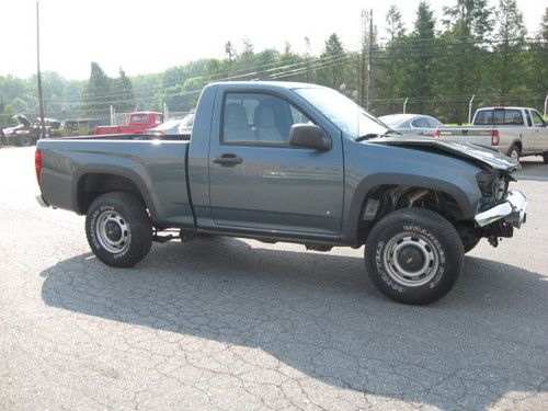 NO RESERVE 2006 Chevrolet Colorado 4X4 LOW MILES WRECKED SALVAGE REPAIRABLE, image 2