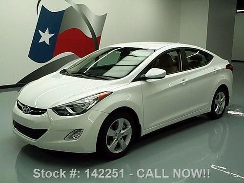 2012 hyundai elantra gls automatic alloy wheels 19k mi texas direct auto