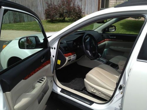 2012 Subaru Outback Limited 2.5i Diamond White, Biege Leather BEAUTIFUL, US $26,900.00, image 8