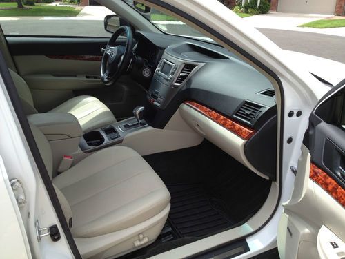 2012 Subaru Outback Limited 2.5i Diamond White, Biege Leather BEAUTIFUL, US $26,900.00, image 14