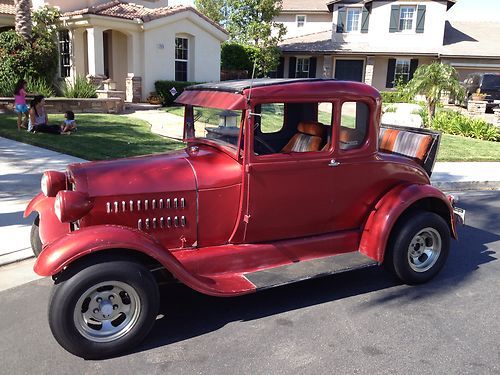 Model a 5 window old school hot rod rat rod gasser custom rumble seat