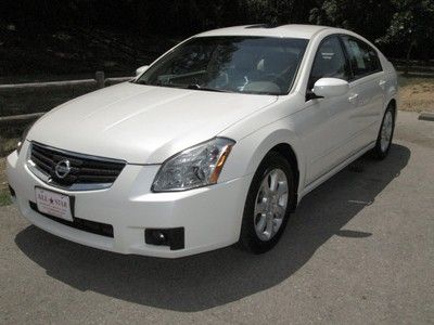 2007 nissan maxima sl 4dr sedan v6 auto transmission 2 owner car accident free