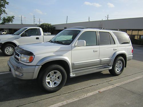 1999 toyota 4runner limited sport utility 4-door 3.4l