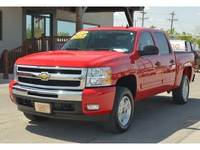 2010 chevy silverado 1500 1lt z71 4x4 crew cab tow pkg bedliner low miles texas