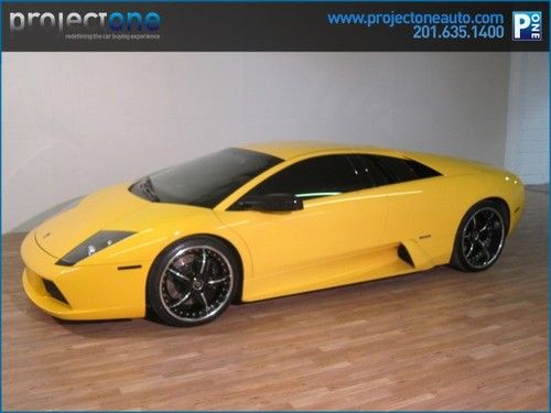 2002 lamborghini murcielago 14k miles fly yellow original paint