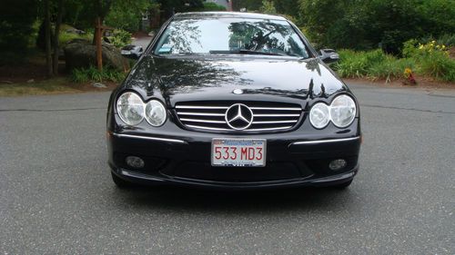 2003 mercedes benz clk 55 amg 5.5l only 57k mi looks/runs great lo reserve