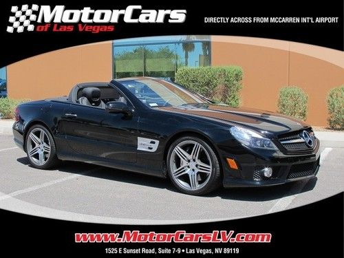 2009 sl 63 black with panoramic roof low miles