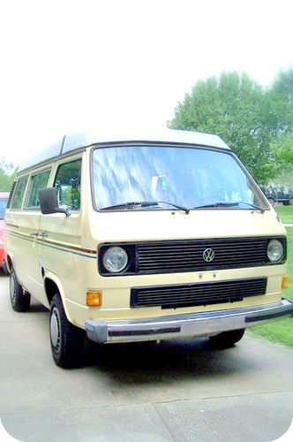 Vw camper westfalia 1984 rebuilt engine volkswagen vanagon van