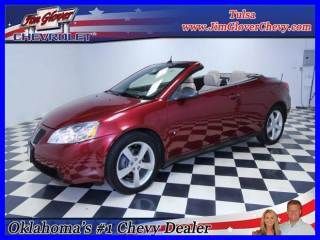 2008 pontiac g6 2dr conv gt air conditioning cruise control power windows