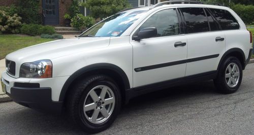 2004 volvo xc90 ice white 109,200 northern nj *clean &amp; runs great*