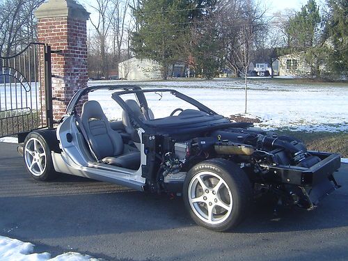 00 ls1 engine 59k  auto running driving salvage wrecked donor rolling chassis