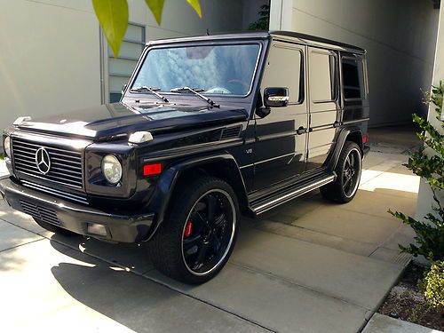 2003 mercedes-benz g500 base sport utility 4-door 5.0l