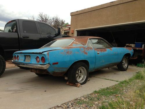 1972 plymouth barracuda base 5.2l