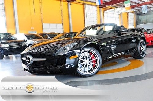 12 mercedes sls amg roadster 3k 1-own nav keyless-go rear-cam pdc air-scarf