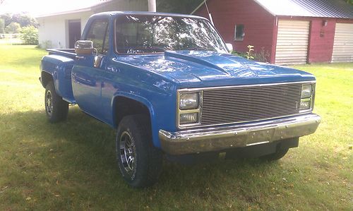 1985 chevy 3/4 ton 4x4 rare factory stepside long box