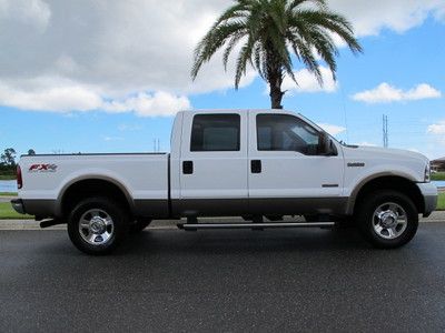 FORD F250 SUPER DUTY LARIAT FX4 4X4 OFFROAD DIESEL - LEATHER- CHROME WHEELS -, US $17,995.00, image 4