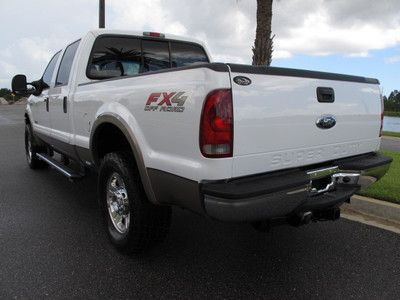 FORD F250 SUPER DUTY LARIAT FX4 4X4 OFFROAD DIESEL - LEATHER- CHROME WHEELS -, US $17,995.00, image 10