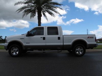 FORD F250 SUPER DUTY LARIAT FX4 4X4 OFFROAD DIESEL - LEATHER- CHROME WHEELS -, US $17,995.00, image 12