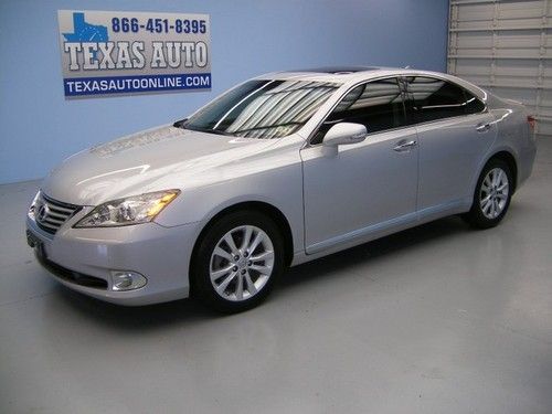 We finance!! 2010 lexus es 350 roof heated/cooled leather sat 17 rims texas auto
