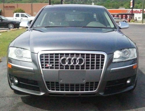 2007 audi s8 v10 premium package 53,400 miles  daytona gray pirelli p zero tires