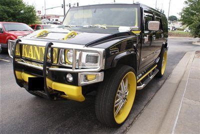 2003 hummer h2 awd customized 30" dub wheels 32 tv's planet audio navigation!