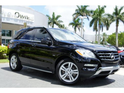 2012 mercedes-benz ml350 4 matic,1 owner,clean carfax,florida car!!!