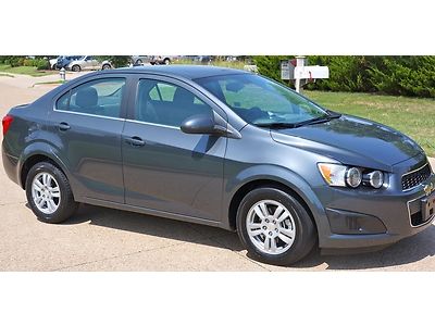 2013 chevrolet sonic sedan lt certified pre owned 28k miles cln title texas car!