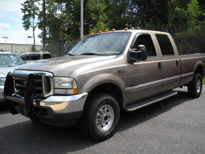 2002 ford f250 super duty xlt 7.3 v8 4x4 crew cab auto