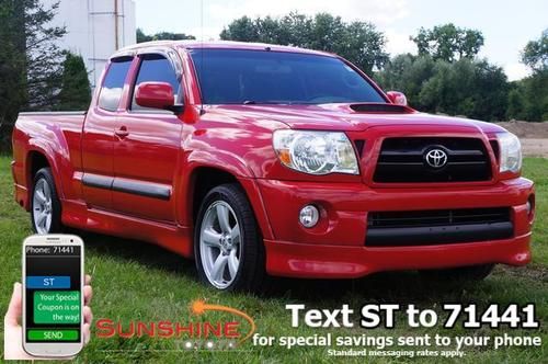 2005 toyota tacoma x-runner manual transmission, navigation, dealer maintained