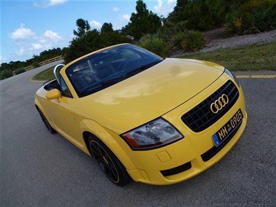 2004 roadster tt quattro 3.2 l6  s-line convertible dsg clean carfax florida car