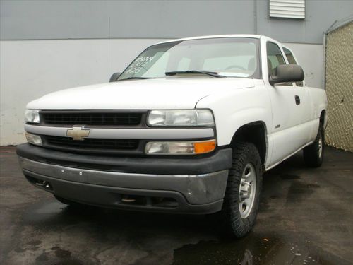 2002 chevrolet silverado 1500 ext cab, 4x4, asset # 16512