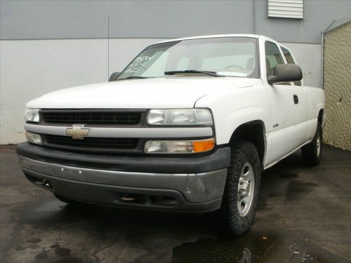 2002 chevrolet silverado 1500 ext cab, 4x4, asset # 16512