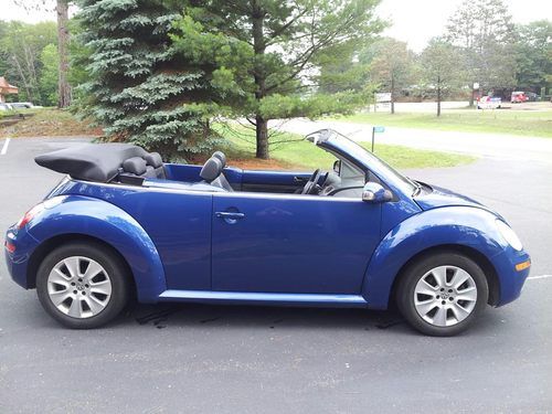 2008 volkswagen beetle convertible 2.5l looks perfect, runs perfect 74,156 miles