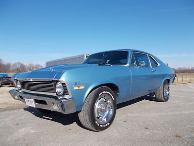 1972 chevrolet nova 327, 350 auto, posi, fast, low reserve