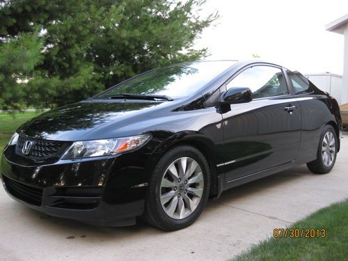 2010 honda civic ex-l coupe 2-door 1.8l black