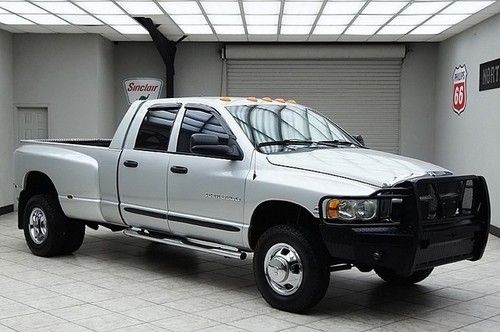 2004 dodge ram 3500 diesel 4x4 dually 6-speed quad cab