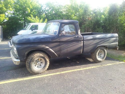 1964 ford f100 custom cab short box