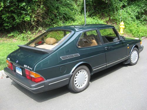1993 saab 900s, 2-door hatchback