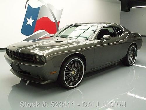 2009 dodge challenger se automatic nav xenons 24's 71k texas direct auto