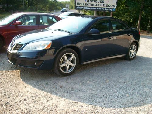 2009 pontiac g6 gt sedan 4-door 3.5l flex fuel, remote start, warranty, loaded