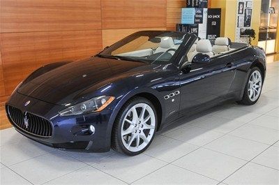 2012 convertible 4.7l auto blu oceano metallic