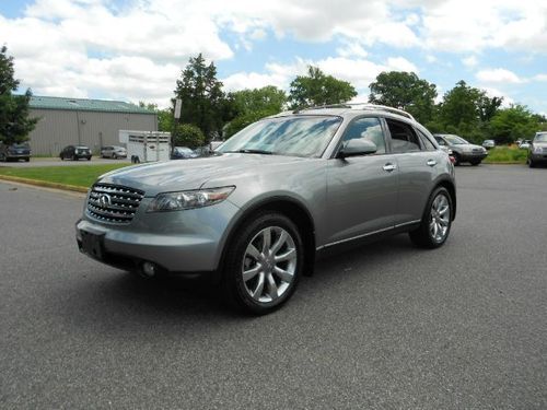 2004 infiniti fx45 awd - metallic gray exterior and tan interior