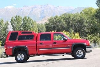 2004 chev silverado 2500hd crew cab lt 6.6l duramax turbo diesel 4x4 leather