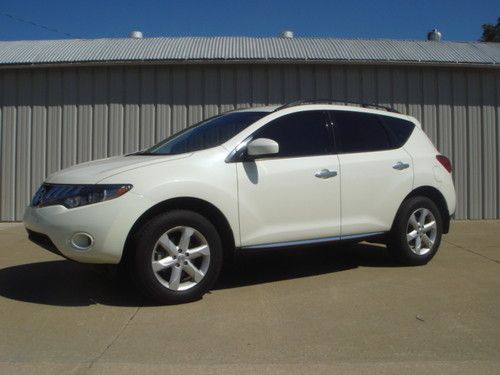 2009 nissan murano~turbo s~38,299 miles~pearl white~clean