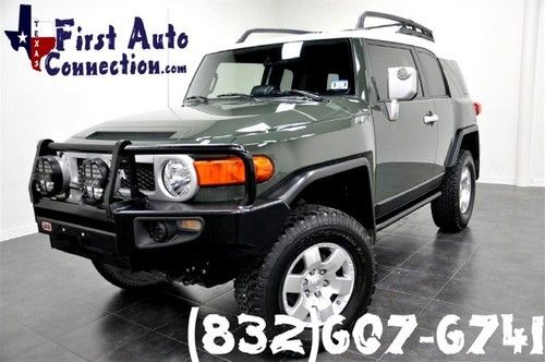 2010 toyota fj cruiser 4x4 loaded leather lifted power free shipping!!