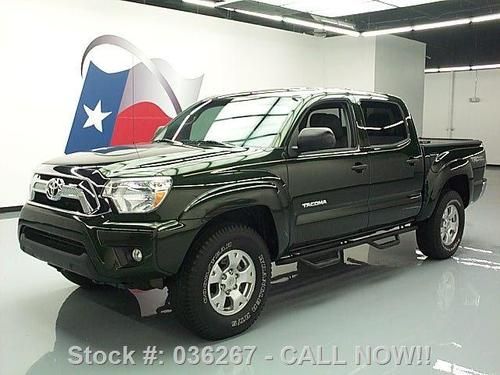 2012 toyota tacoma 4x4 v6 double cab auto rear cam 34k texas direct auto